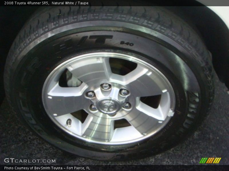 Natural White / Taupe 2008 Toyota 4Runner SR5
