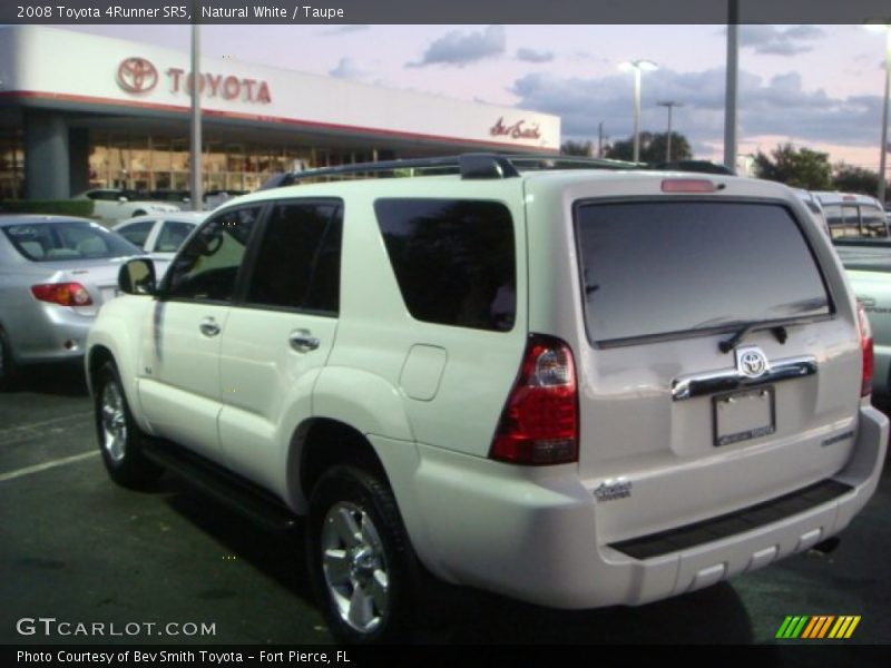 Natural White / Taupe 2008 Toyota 4Runner SR5
