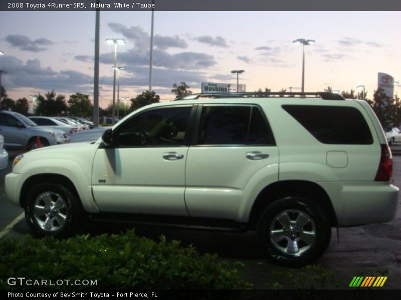 Natural White / Taupe 2008 Toyota 4Runner SR5