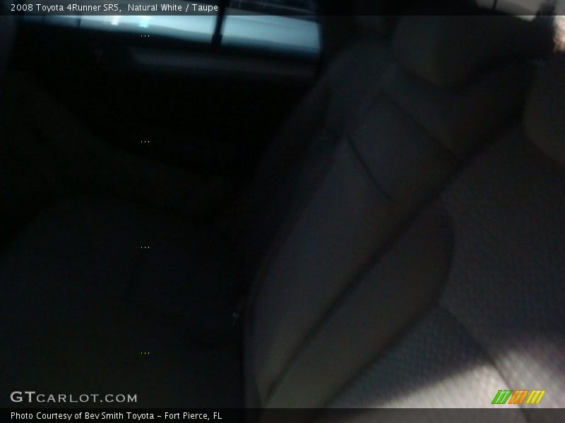 Natural White / Taupe 2008 Toyota 4Runner SR5