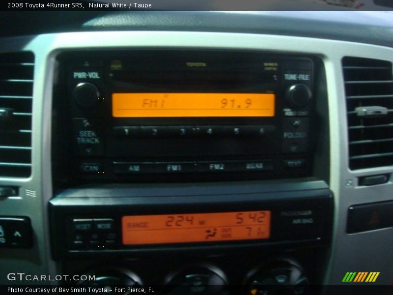 Natural White / Taupe 2008 Toyota 4Runner SR5