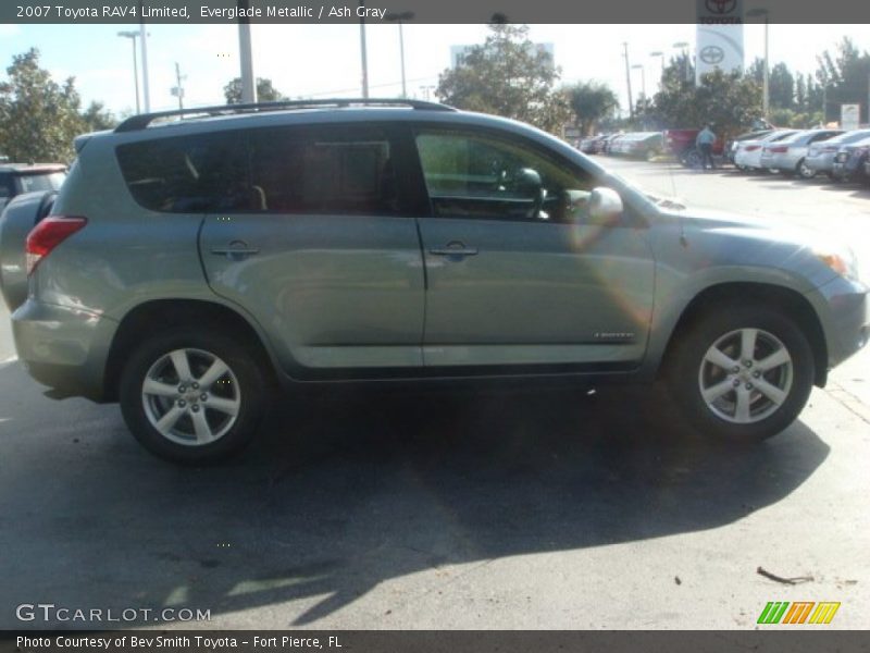 Everglade Metallic / Ash Gray 2007 Toyota RAV4 Limited