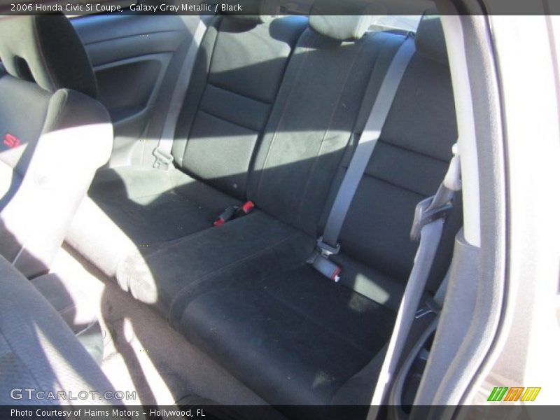 Galaxy Gray Metallic / Black 2006 Honda Civic Si Coupe