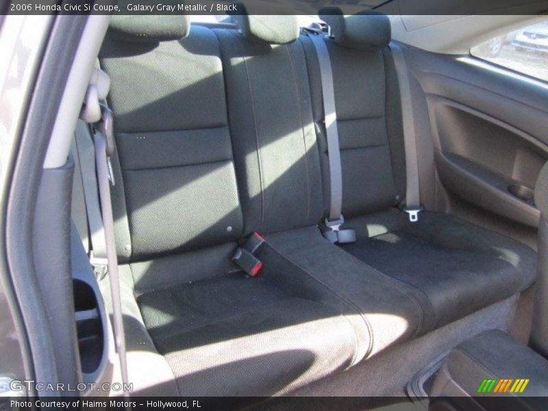 Galaxy Gray Metallic / Black 2006 Honda Civic Si Coupe
