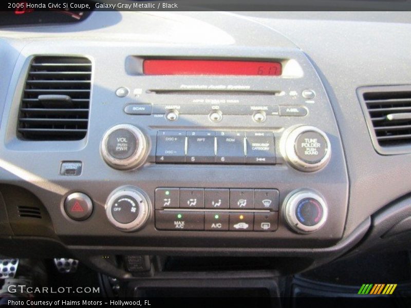 Galaxy Gray Metallic / Black 2006 Honda Civic Si Coupe