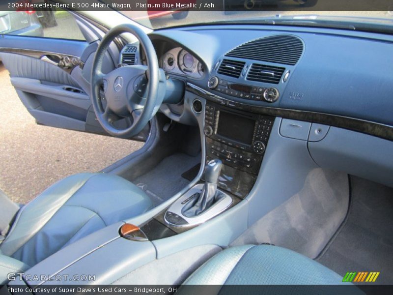 Platinum Blue Metallic / Ash 2004 Mercedes-Benz E 500 4Matic Wagon