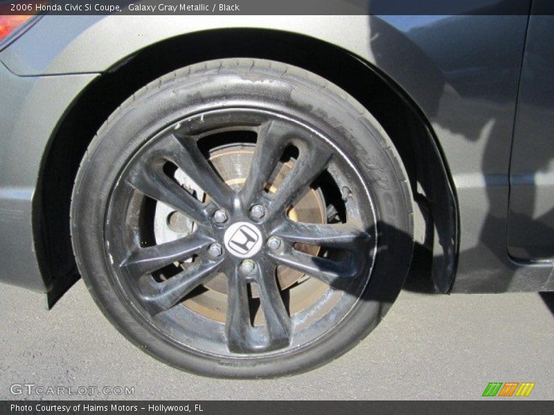 Galaxy Gray Metallic / Black 2006 Honda Civic Si Coupe