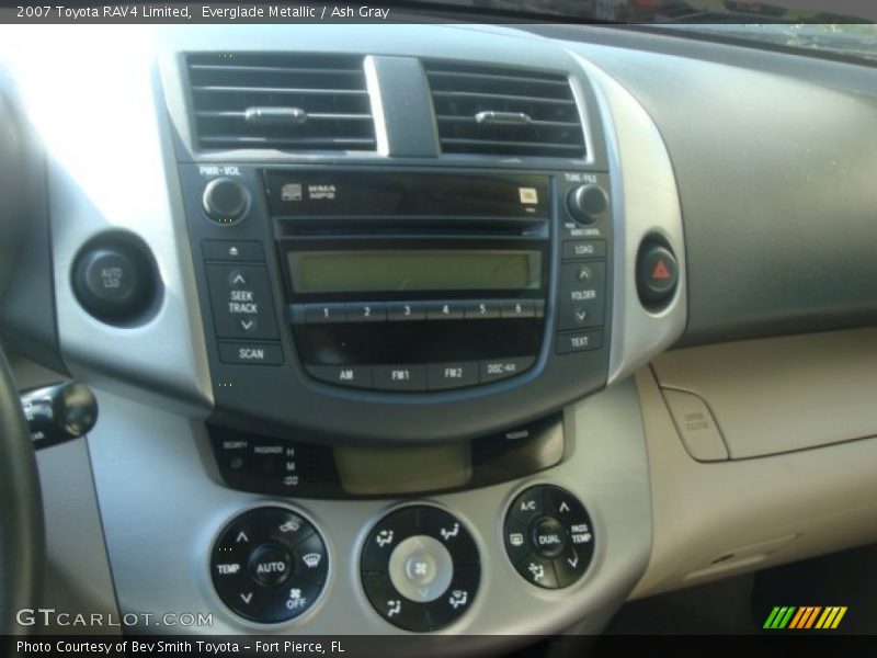 Everglade Metallic / Ash Gray 2007 Toyota RAV4 Limited