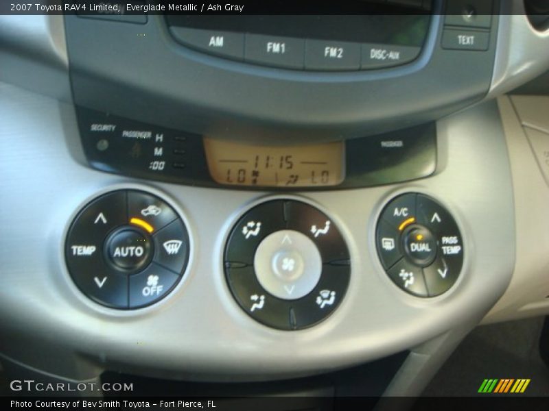 Everglade Metallic / Ash Gray 2007 Toyota RAV4 Limited