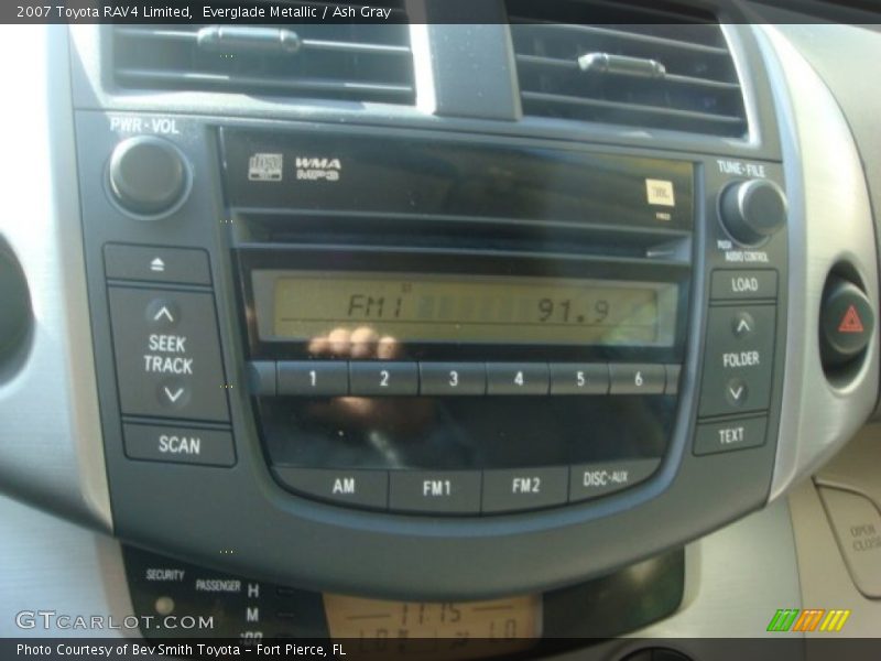 Everglade Metallic / Ash Gray 2007 Toyota RAV4 Limited