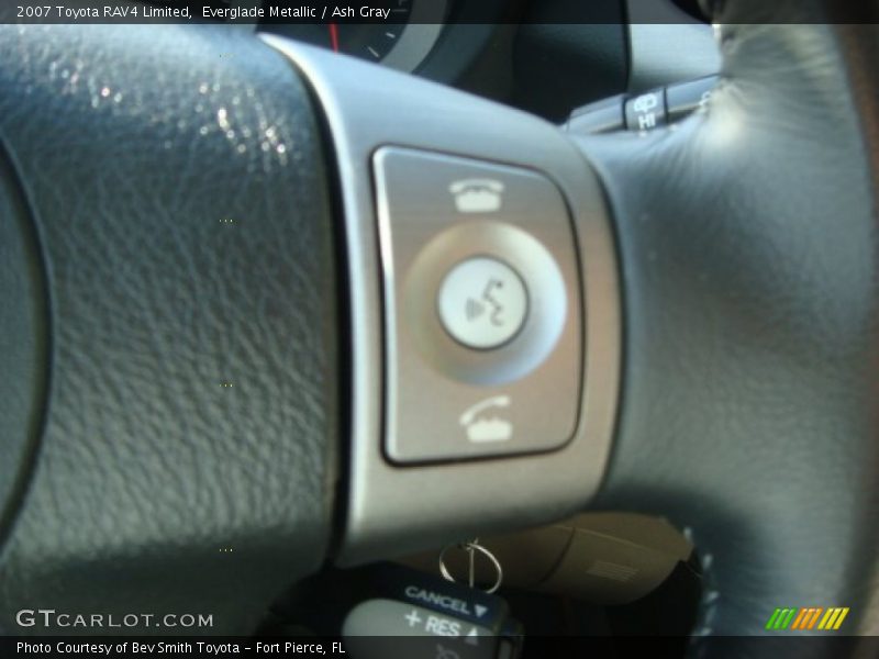 Everglade Metallic / Ash Gray 2007 Toyota RAV4 Limited