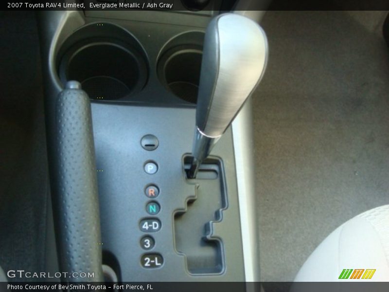 Everglade Metallic / Ash Gray 2007 Toyota RAV4 Limited