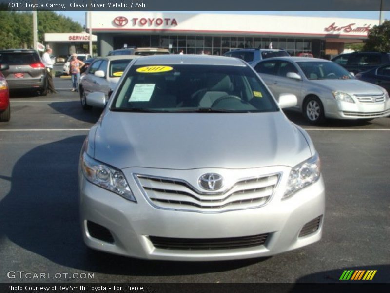 Classic Silver Metallic / Ash 2011 Toyota Camry