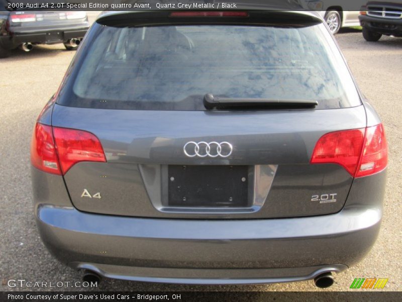 Quartz Grey Metallic / Black 2008 Audi A4 2.0T Special Edition quattro Avant