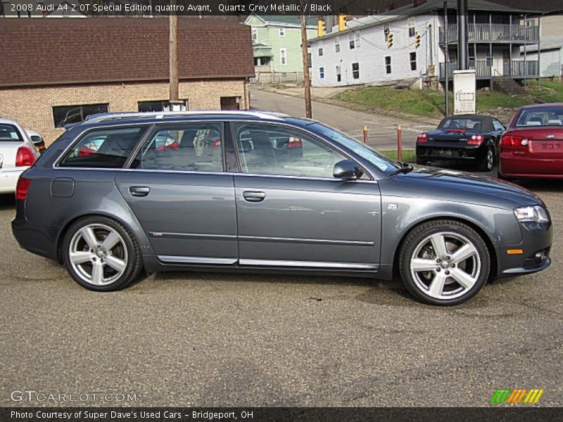 Quartz Grey Metallic / Black 2008 Audi A4 2.0T Special Edition quattro Avant