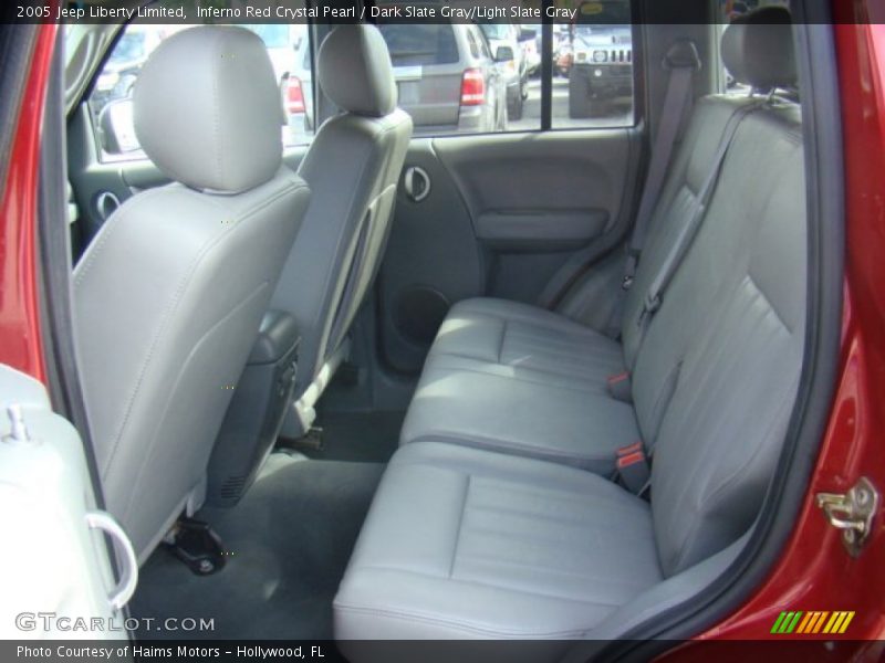 Inferno Red Crystal Pearl / Dark Slate Gray/Light Slate Gray 2005 Jeep Liberty Limited