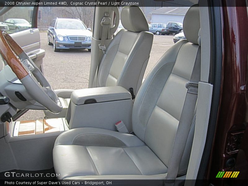 Cognac Crystal Pearl / Light Graystone 2008 Chrysler Aspen Limited 4WD