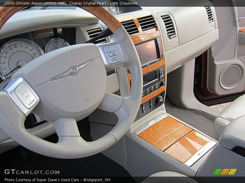 Cognac Crystal Pearl / Light Graystone 2008 Chrysler Aspen Limited 4WD
