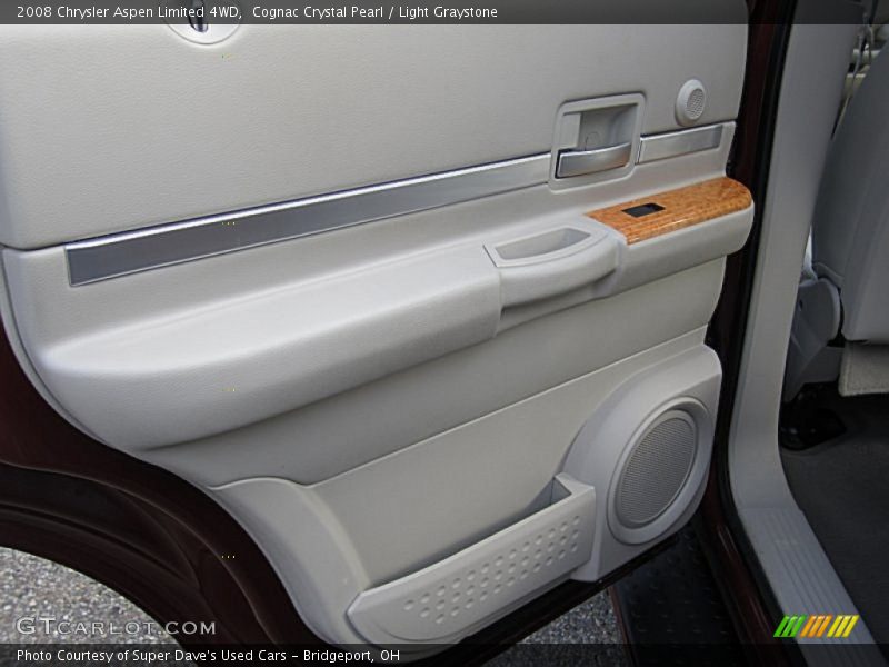 Cognac Crystal Pearl / Light Graystone 2008 Chrysler Aspen Limited 4WD