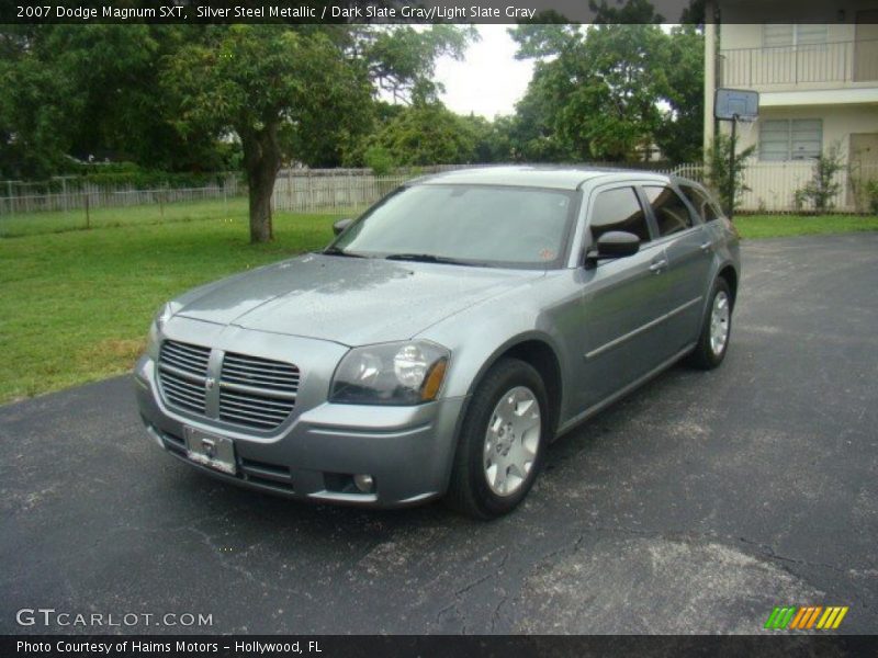 Silver Steel Metallic / Dark Slate Gray/Light Slate Gray 2007 Dodge Magnum SXT