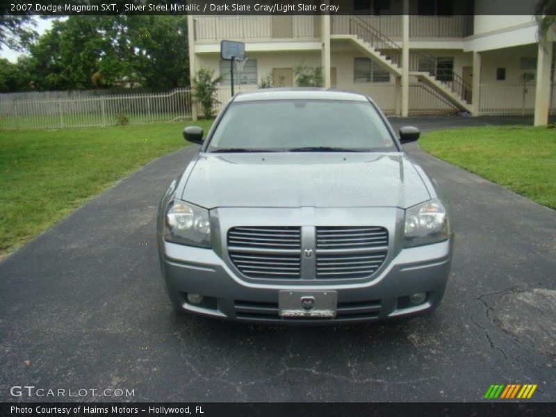 Silver Steel Metallic / Dark Slate Gray/Light Slate Gray 2007 Dodge Magnum SXT