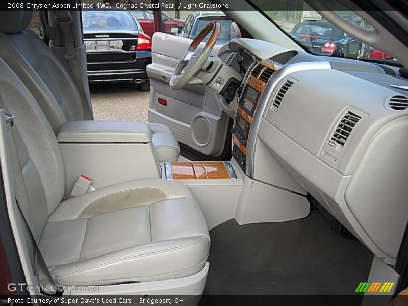 Cognac Crystal Pearl / Light Graystone 2008 Chrysler Aspen Limited 4WD