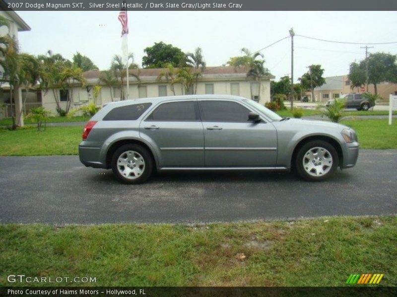 Silver Steel Metallic / Dark Slate Gray/Light Slate Gray 2007 Dodge Magnum SXT