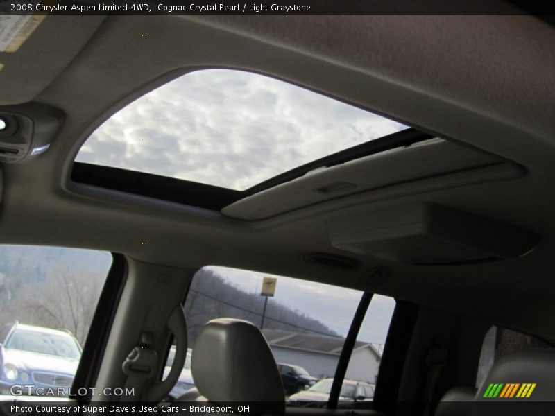 Cognac Crystal Pearl / Light Graystone 2008 Chrysler Aspen Limited 4WD
