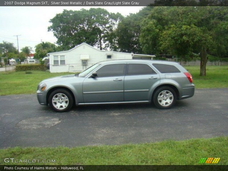 Silver Steel Metallic / Dark Slate Gray/Light Slate Gray 2007 Dodge Magnum SXT