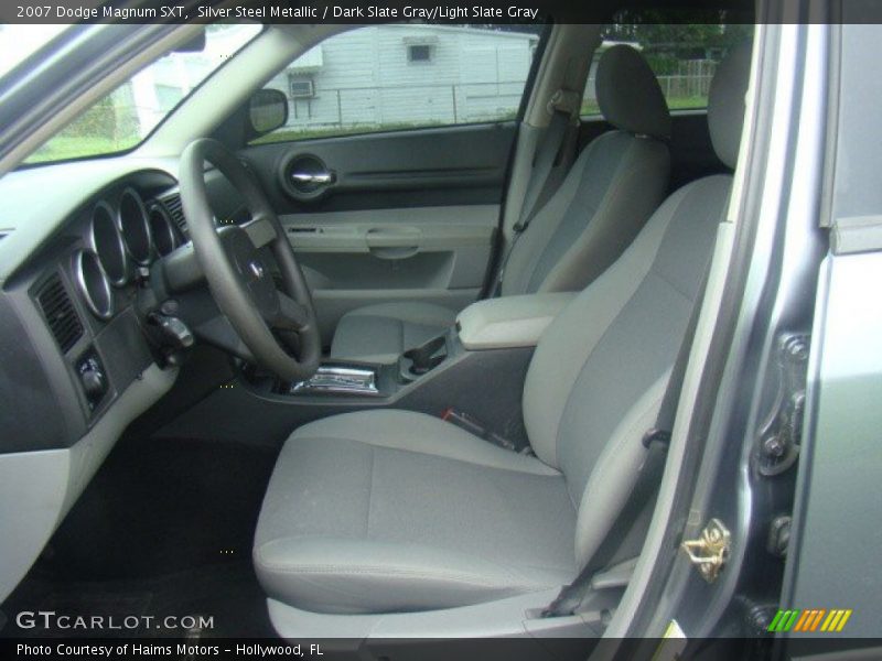 Silver Steel Metallic / Dark Slate Gray/Light Slate Gray 2007 Dodge Magnum SXT