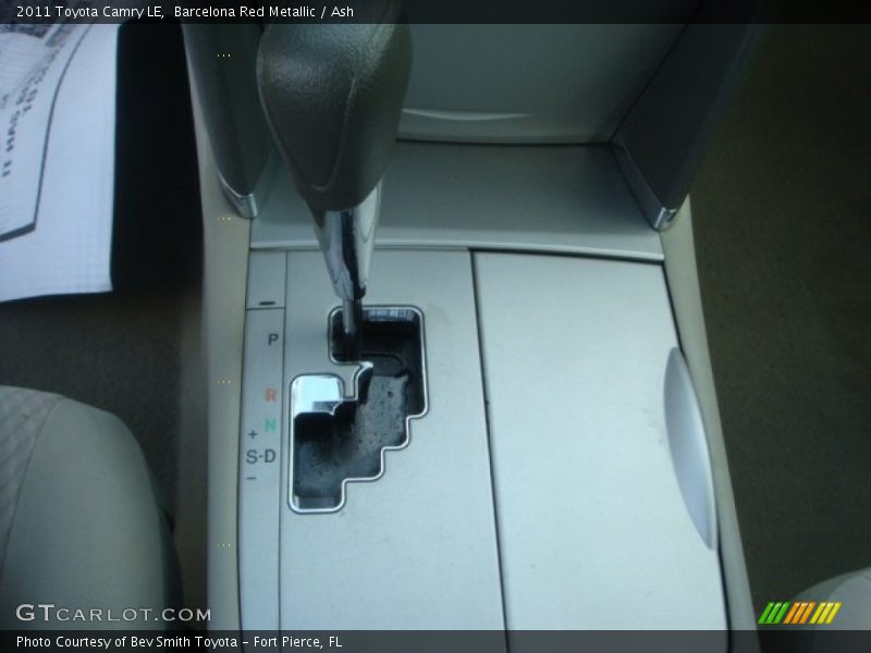 Barcelona Red Metallic / Ash 2011 Toyota Camry LE
