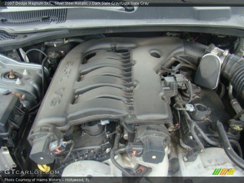 Silver Steel Metallic / Dark Slate Gray/Light Slate Gray 2007 Dodge Magnum SXT