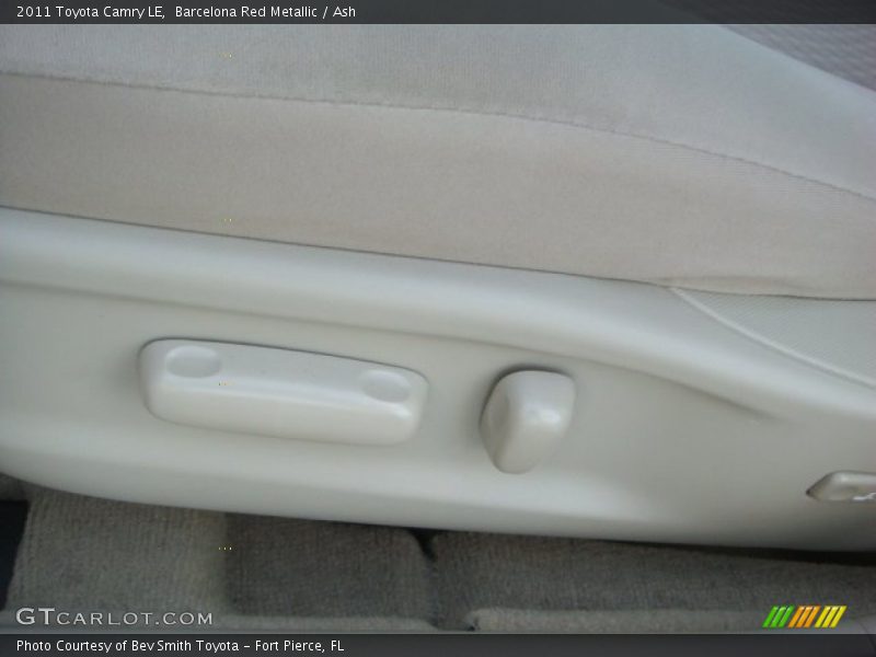 Barcelona Red Metallic / Ash 2011 Toyota Camry LE