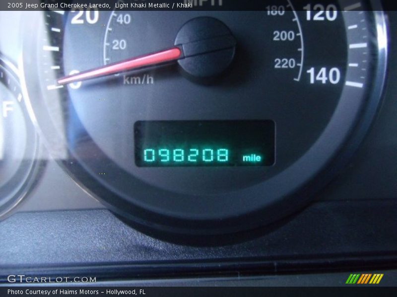 Light Khaki Metallic / Khaki 2005 Jeep Grand Cherokee Laredo