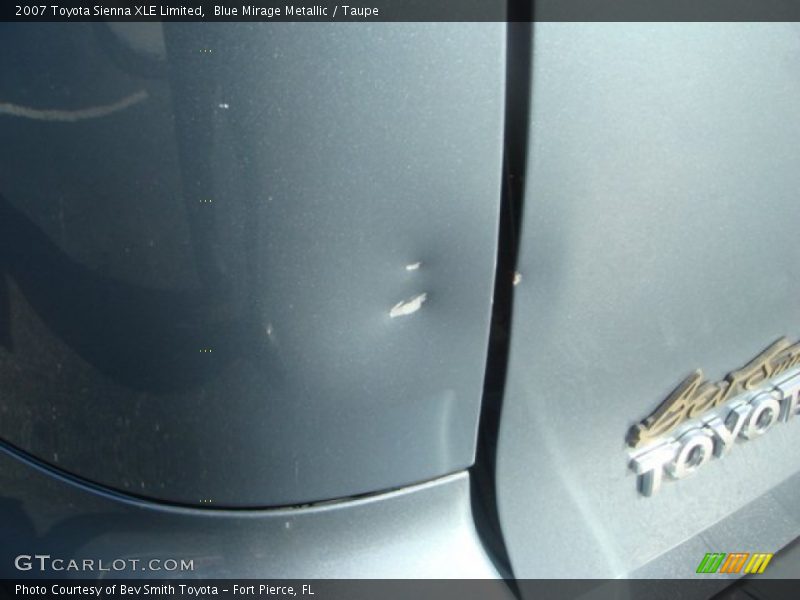 Blue Mirage Metallic / Taupe 2007 Toyota Sienna XLE Limited