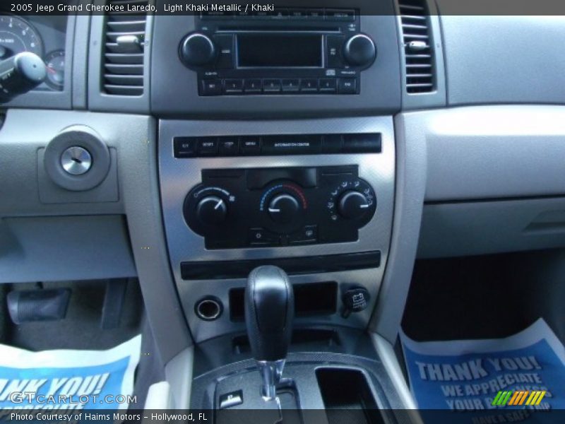 Light Khaki Metallic / Khaki 2005 Jeep Grand Cherokee Laredo