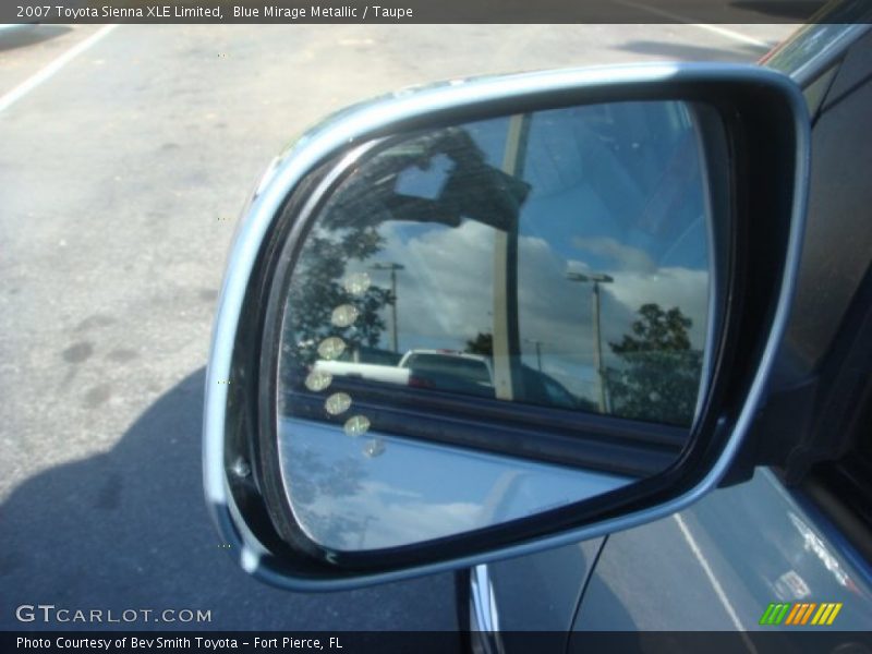 Blue Mirage Metallic / Taupe 2007 Toyota Sienna XLE Limited