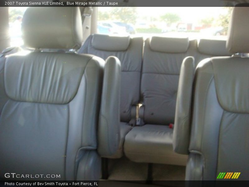 Blue Mirage Metallic / Taupe 2007 Toyota Sienna XLE Limited