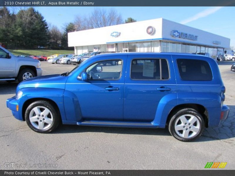 Aqua Blue Metallic / Ebony 2010 Chevrolet HHR LT