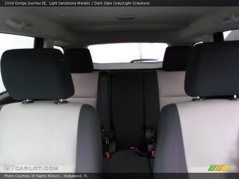 Light Sandstone Metallic / Dark Slate Gray/Light Graystone 2009 Dodge Journey SE