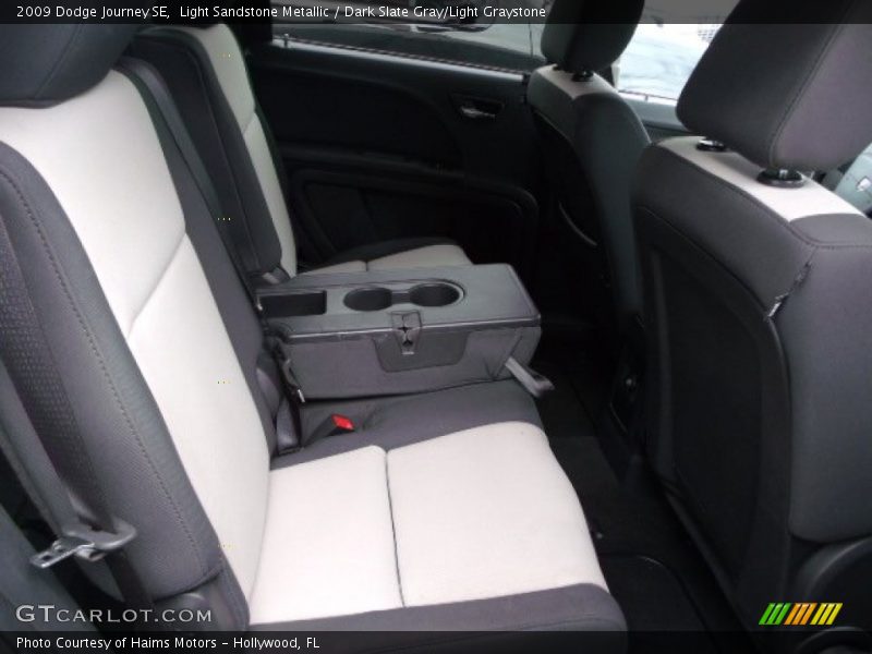 Light Sandstone Metallic / Dark Slate Gray/Light Graystone 2009 Dodge Journey SE