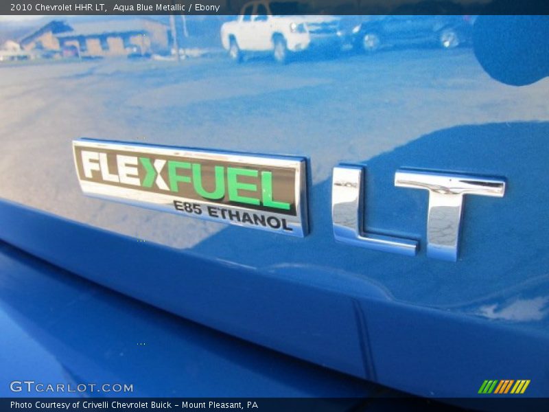 Aqua Blue Metallic / Ebony 2010 Chevrolet HHR LT