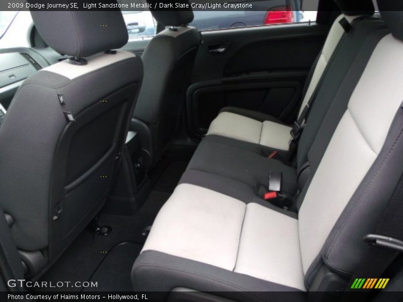 Light Sandstone Metallic / Dark Slate Gray/Light Graystone 2009 Dodge Journey SE