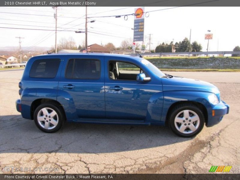 Aqua Blue Metallic / Ebony 2010 Chevrolet HHR LT