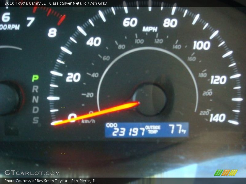 Classic Silver Metallic / Ash Gray 2010 Toyota Camry LE