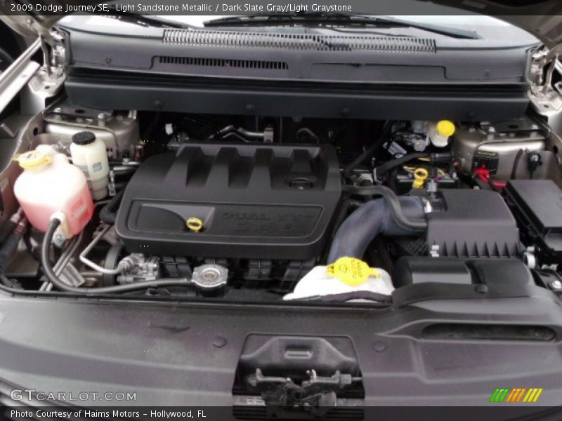 Light Sandstone Metallic / Dark Slate Gray/Light Graystone 2009 Dodge Journey SE