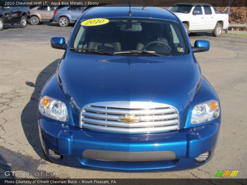 Aqua Blue Metallic / Ebony 2010 Chevrolet HHR LT