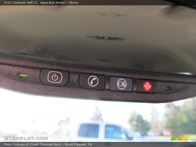 Aqua Blue Metallic / Ebony 2010 Chevrolet HHR LT