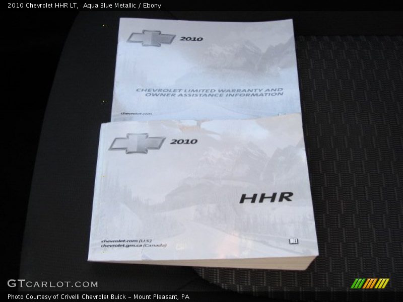 Aqua Blue Metallic / Ebony 2010 Chevrolet HHR LT
