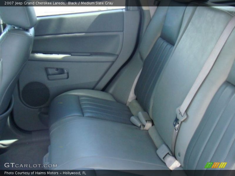 Black / Medium Slate Gray 2007 Jeep Grand Cherokee Laredo